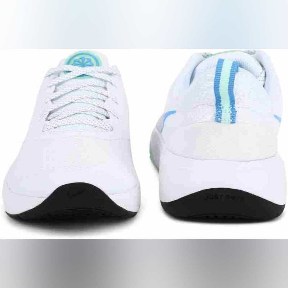 Nike City REP TR White University Blue Women Cross Training Sneakers Size 11 - Picture 5 of 12